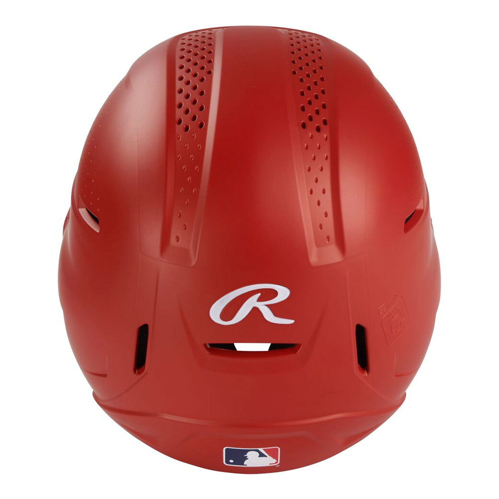 Casco Beisbol Softbol Rawlings RX2 RX2REVMAT Mate Ajustable Con Protector De Mandíbula Bateador Derecho/Zurdo