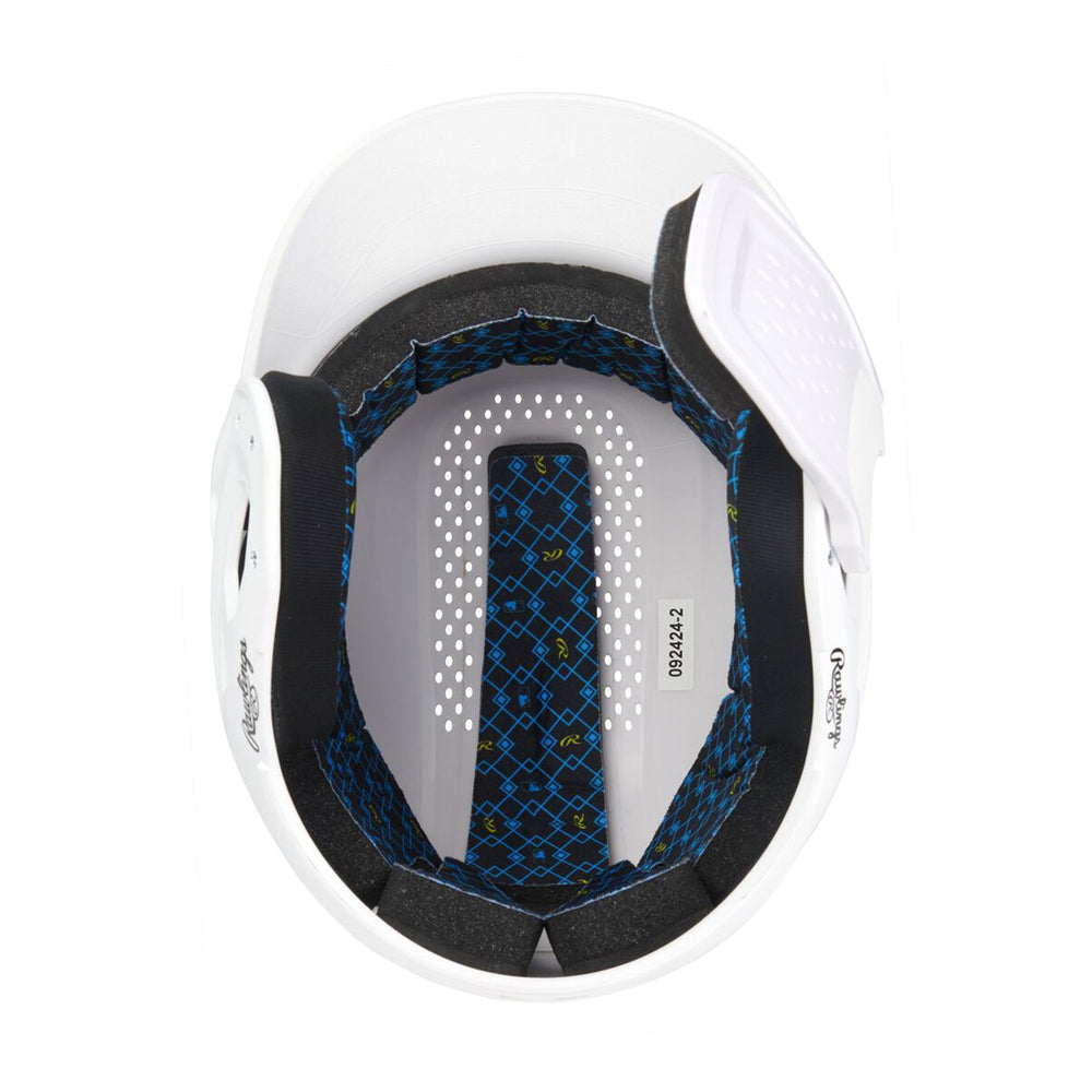 Casco Beisbol Softbol Rawlings RX2 RX2REVMAT Mate Ajustable Con Protector De Mandíbula Bateador Derecho/Zurdo