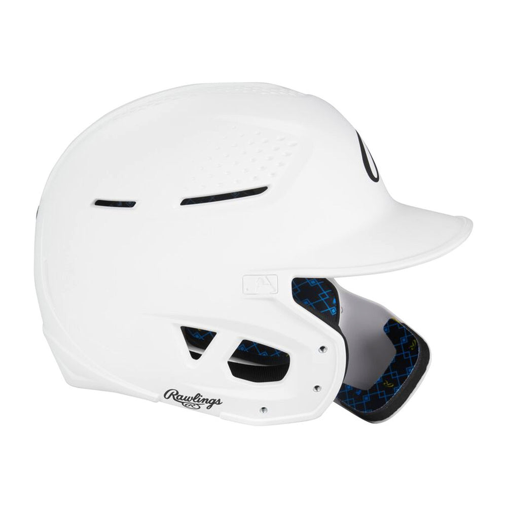 Casco Beisbol Softbol Rawlings RX2 RX2REVMAT Mate Ajustable Con Protector De Mandíbula Bateador Derecho/Zurdo