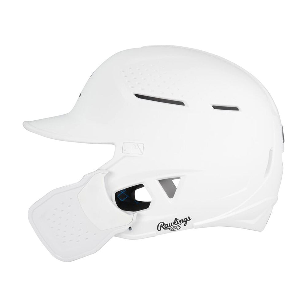Casco Beisbol Softbol Rawlings RX2 RX2REVMAT Mate Ajustable Con Protector De Mandíbula Bateador Derecho/Zurdo