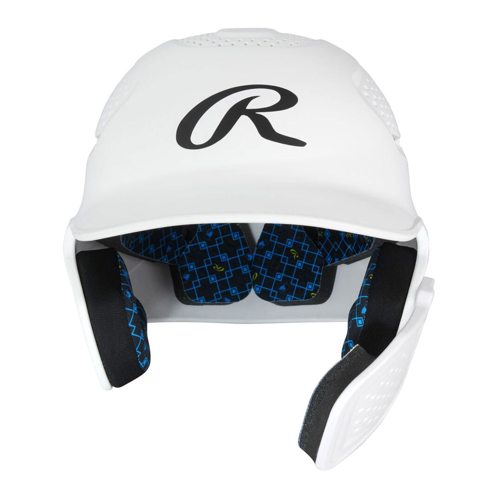 Casco Beisbol Softbol Rawlings RX2 RX2REVMAT Mate Ajustable Con Protector De Mandíbula Bateador Derecho/Zurdo