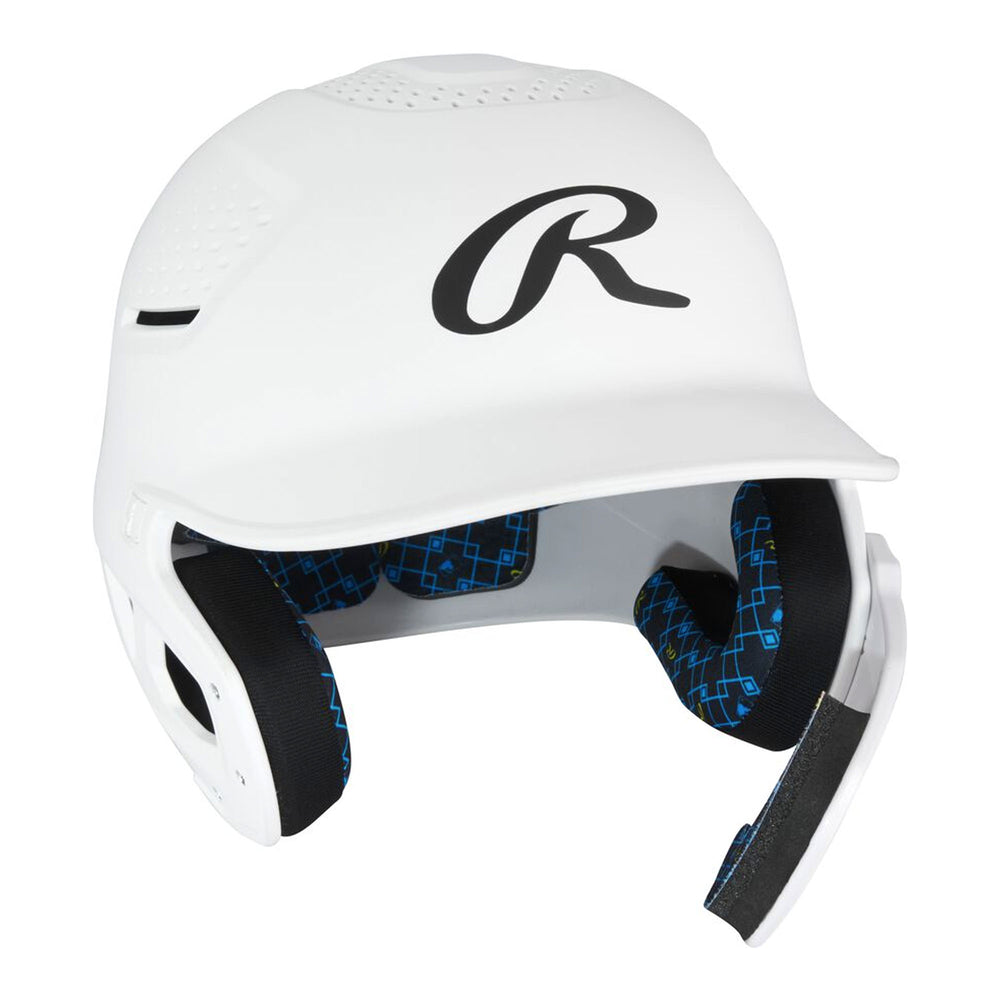 Casco Beisbol Softbol Rawlings RX2 RX2REVMAT Mate Ajustable Con Protector De Mandíbula Bateador Derecho/Zurdo