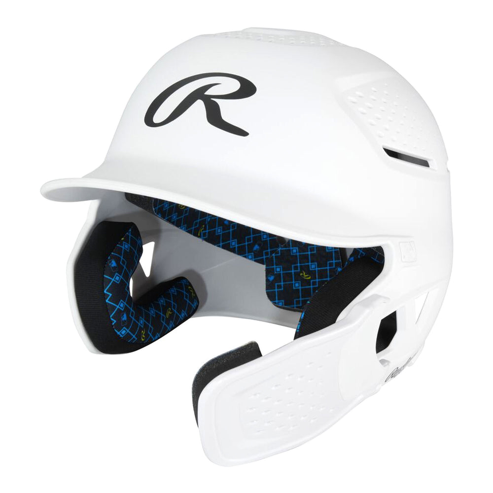Casco Beisbol Softbol Rawlings RX2 RX2REVMAT Mate Ajustable Con Protector De Mandíbula Bateador Derecho/Zurdo
