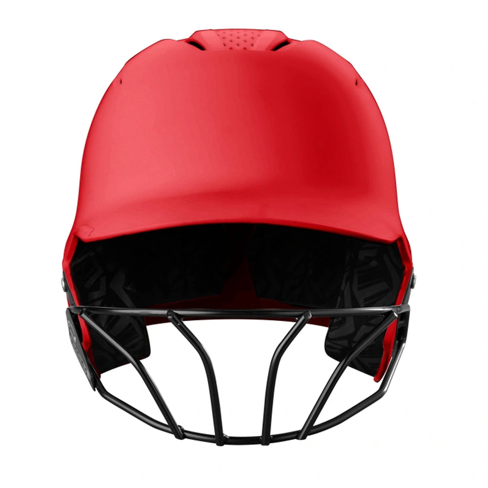 Casco Softbol Evoshield XVT 2.0 Rojo Mate Ajustable