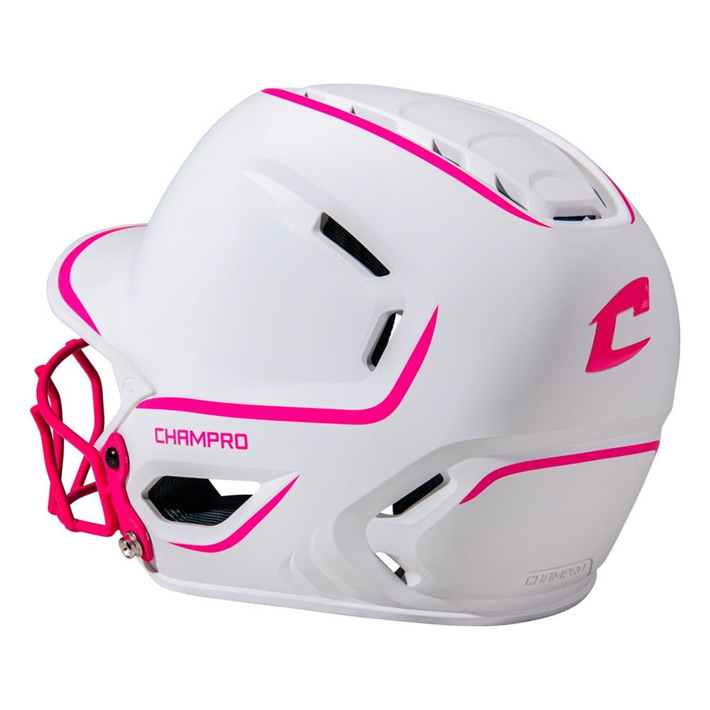 Casco Softbol Fastpitch Champro HXE Mate Dos Tonos HXFPM2 Derecho/Zurdo