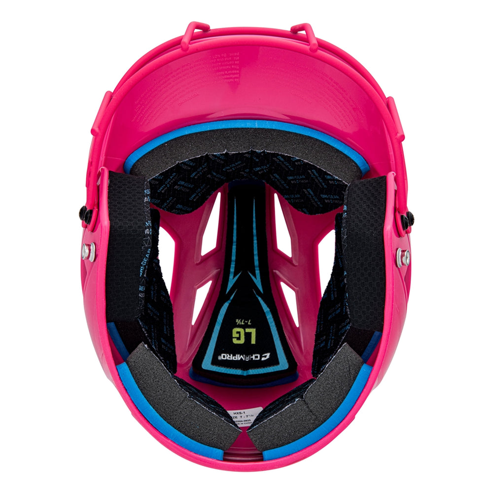 Casco Softbol Fastpitch Champro HX Rookie HXFPU Bateador Derecho/Zurdo