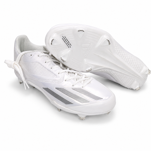 Spikes Beisbol Adidas Adizero Afterburner 3 BLANCO (NUEVO CON DEFECTO)