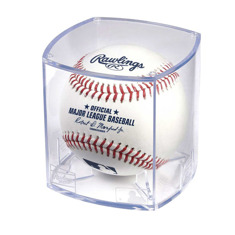 Cubo de Acrílico para Exhibir Pelotas de Beisbol Rawlings