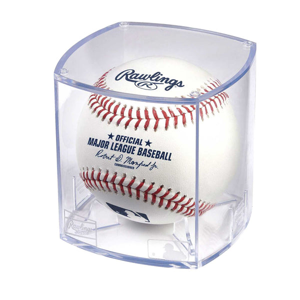 Cubo de Acrílico para Exhibir Pelotas de Beisbol Rawlings