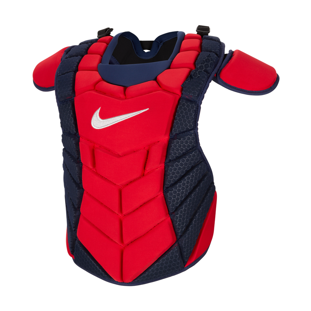 Peto Para Catcher Beisbol Nike Diamond Elite 17 in Marino Rojo ADULTO