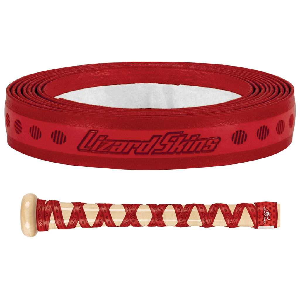 Bat Ultra X Grip Lizard Skins DSP .5 MM - MLB Cruzado Rojo