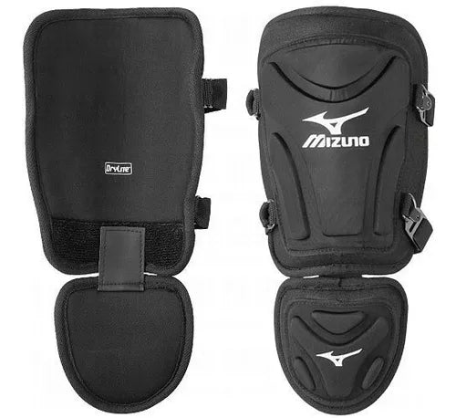 Espinillera de bateo Beisbol Softbol Mizuno Negro Adulto