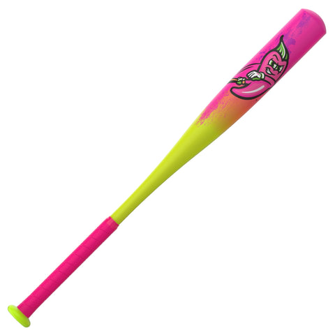 Bat Easton Cosmic Chili Peppers 2027 Tee Ball ETB7CCP10 rosa amarillo