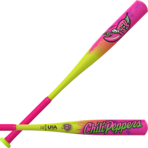 Bat Easton Cosmic Chili Peppers 2027 Tee Ball ETB7CCP10 sello USA Baseball drop 10