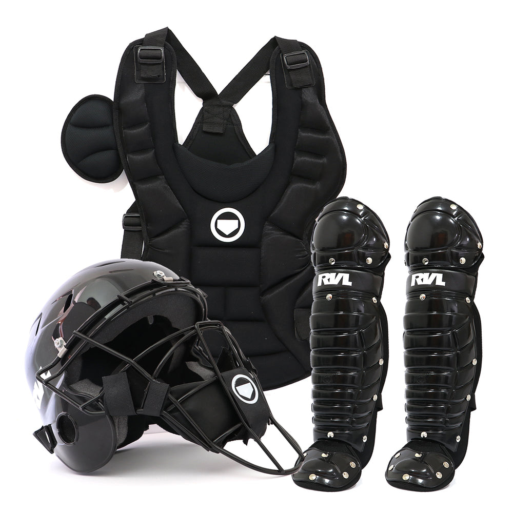 Equipo de Catcher Beisbol Roda RVL Adulto Negro peto clasico