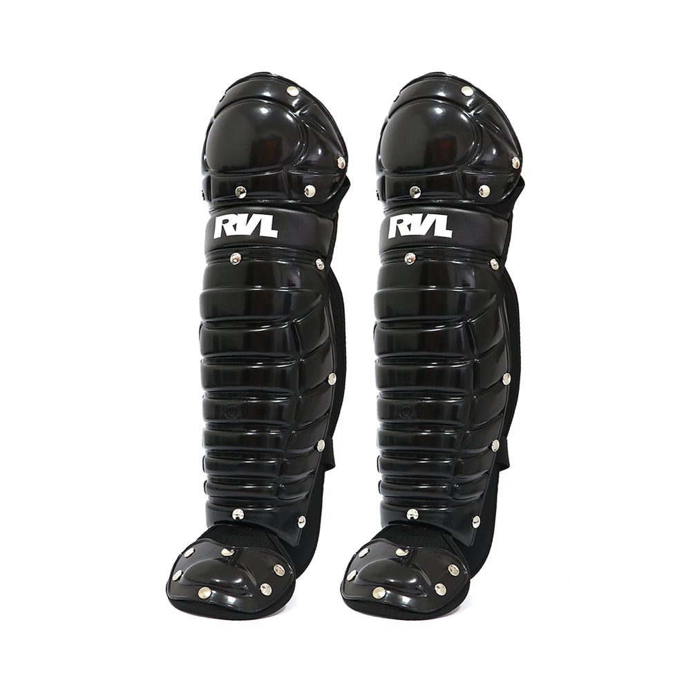Espinilleras de catcher RVL negras infantil