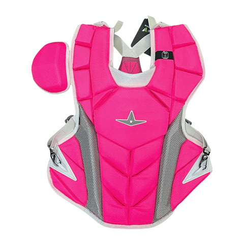 Equipo Catcher Beisbol All Star Mvp Pro Series Rosa Blanco ADULTO