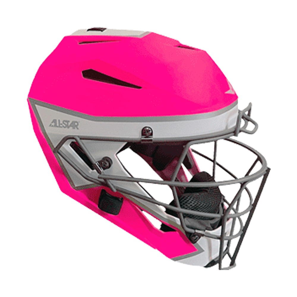 Equipo Catcher Beisbol All Star Mvp Pro Series Rosa Blanco ADULTO