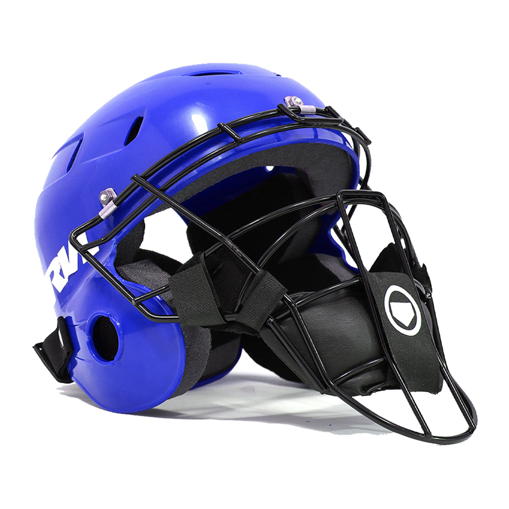 Careta Beisbol Softbol RVL CB Infantil Juvenil Azul