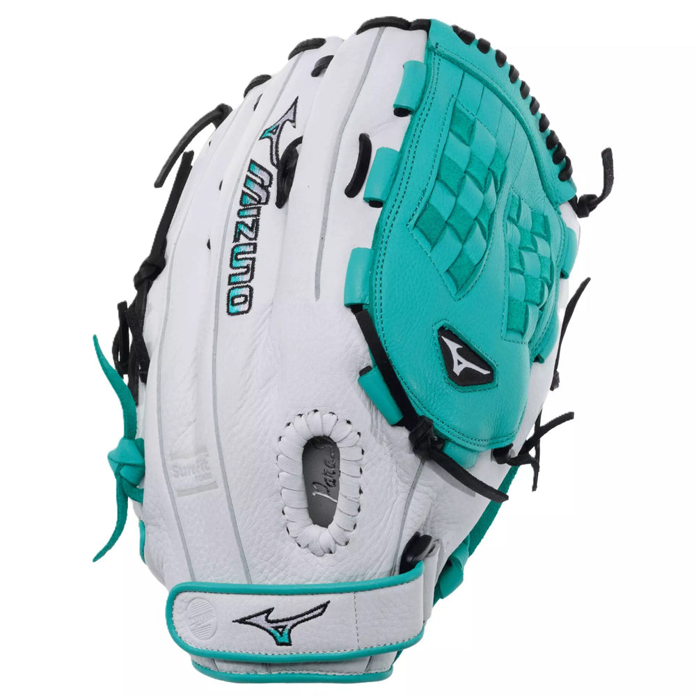 Guante Softbol Mizuno Franchise GFN1301F5 13 in Blanco Verde Jade ADULTO