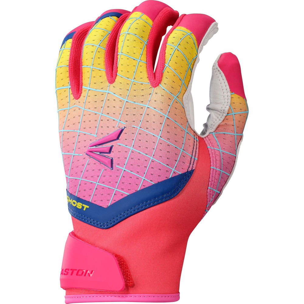 Guanteletas Easton Ghost Ethos Spring Break Rojo dorso izquierda