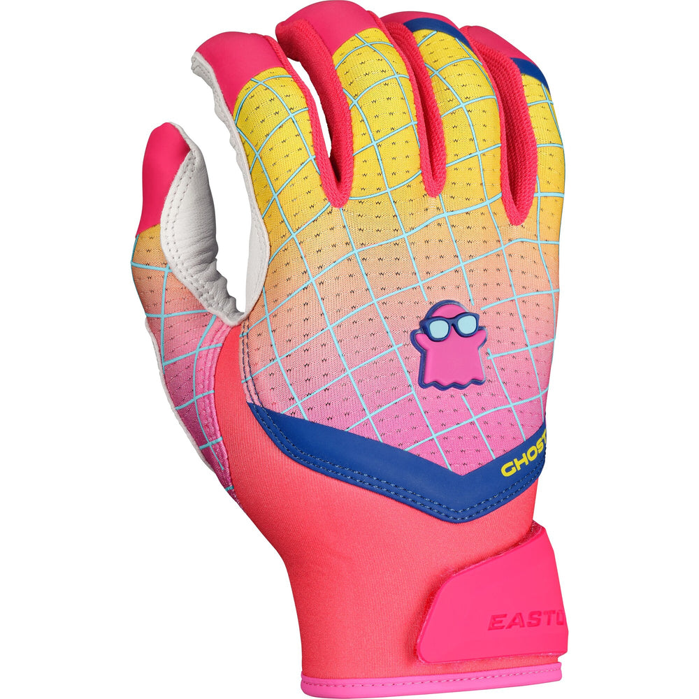 Guanteletas Easton Ghost Ethos Spring Break Rojo dorso derecha