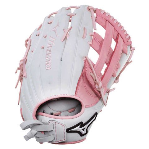 Guante Softbol Mizuno MVP Prime GMVP1300PF5LP 13 in Blanco Rosa ADULTO