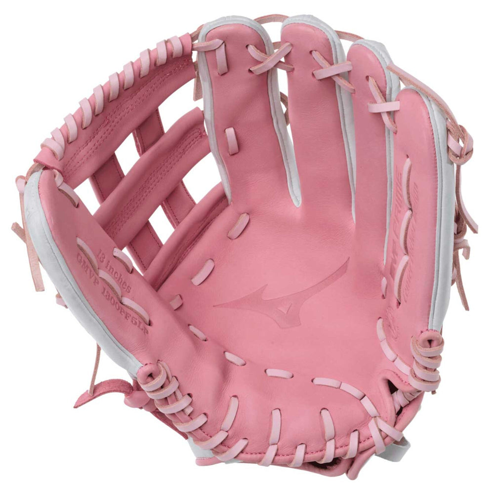 Guante Softbol Mizuno MVP Prime GMVP1300PF5LP 13 in Blanco Rosa ADULTO