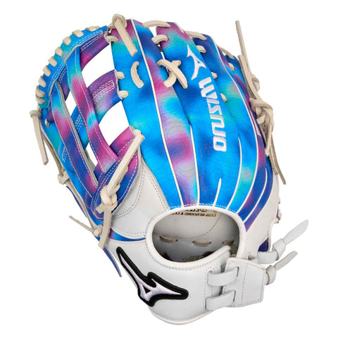 Guante Softbol Mizuno MVP Prime M-Print GMVPF-60MP 12.5 in Psychedelic Print Lanzador Zurdo vista 2