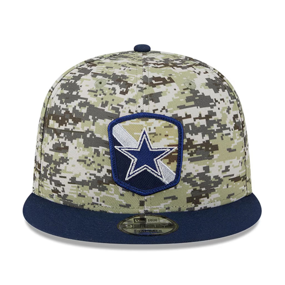 Gorra NFL New Era Dallas Cowboys 9Fifty Camu Verde Ajustable