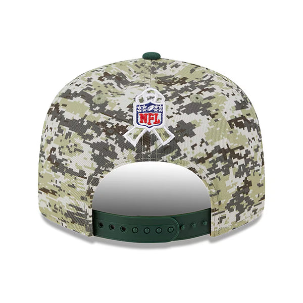 Gorra NFL New Era Green Bay Parkers 9Fifty Camu Verde Ajustable