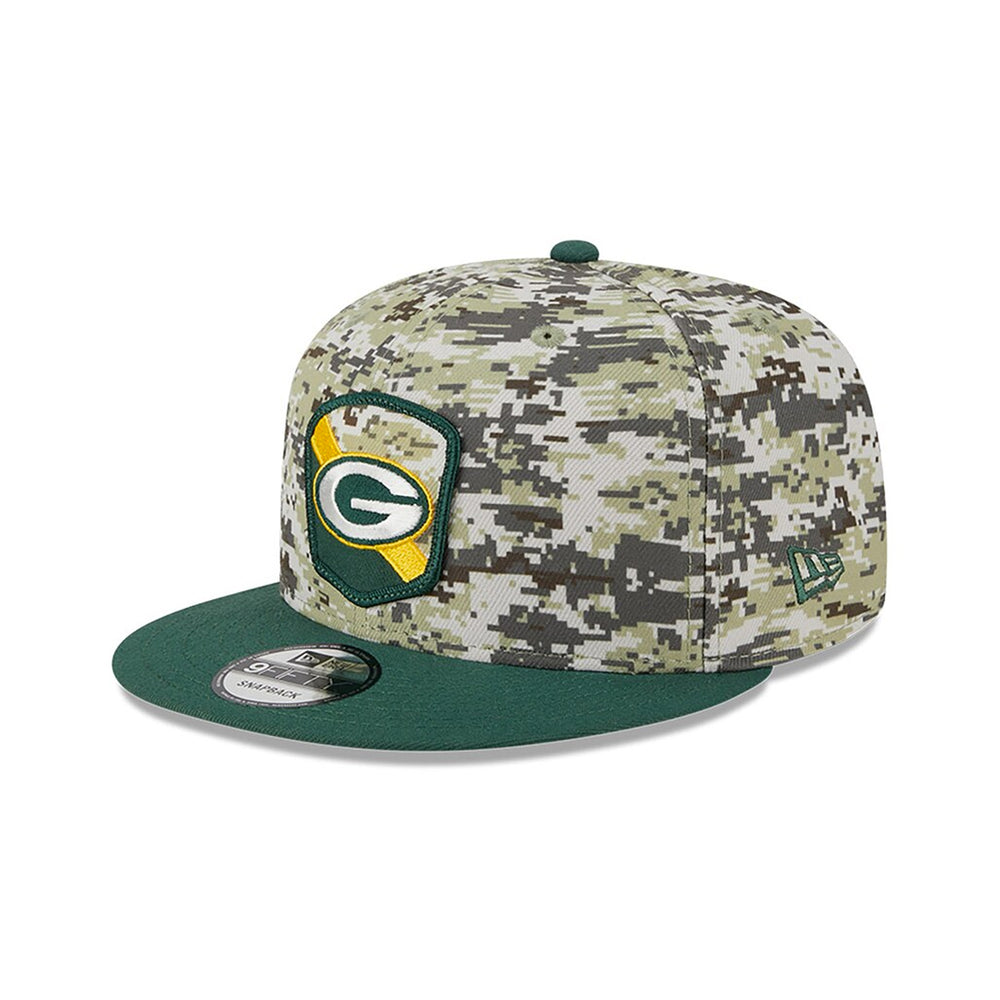 Gorra NFL New Era Green Bay Parkers 9Fifty Camu Verde Ajustable