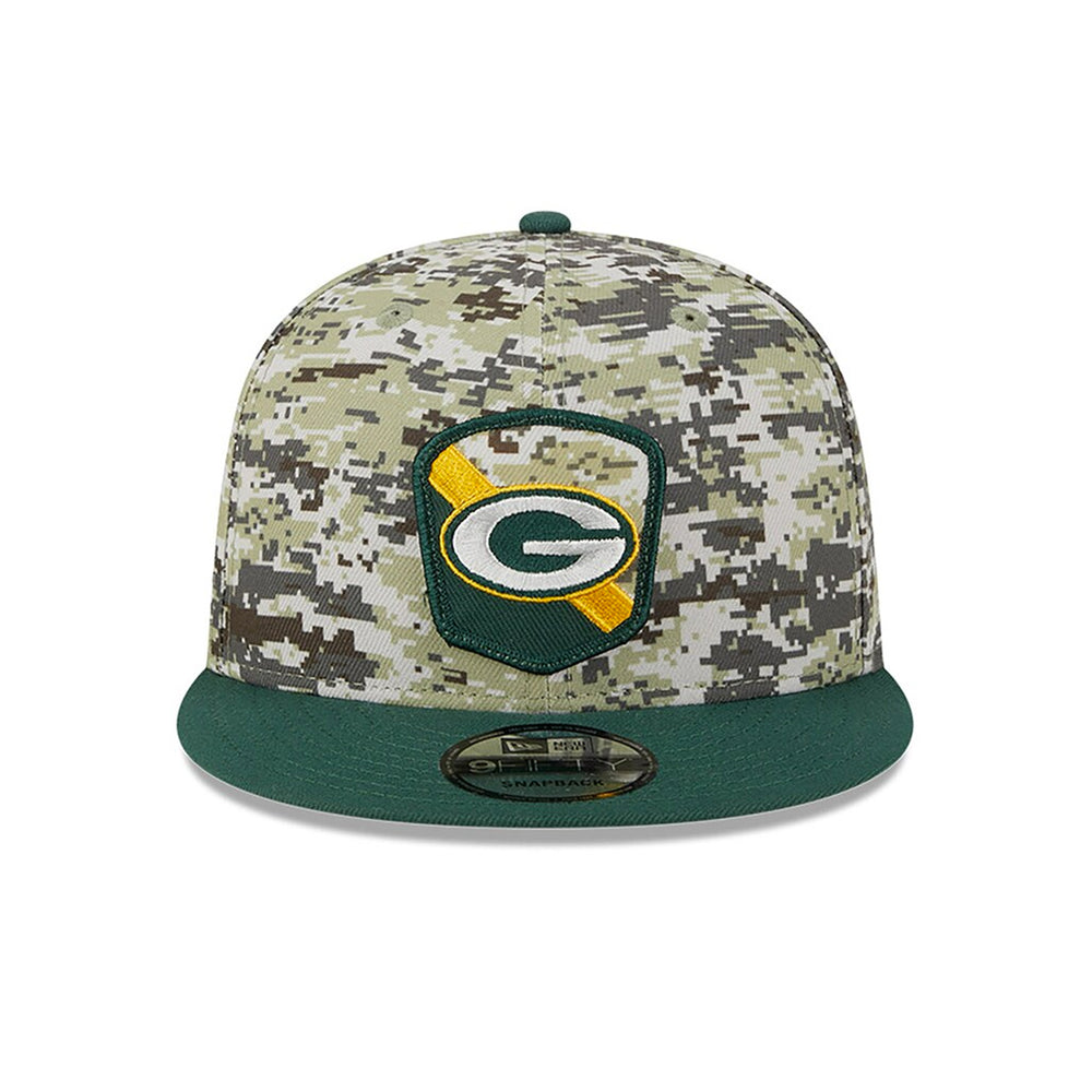 Gorra NFL New Era Green Bay Parkers 9Fifty Camu Verde Ajustable