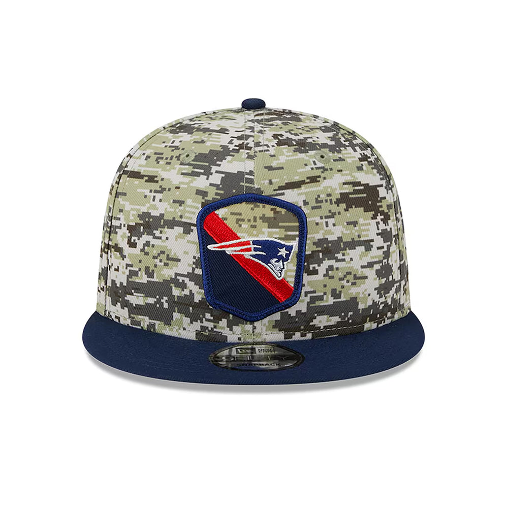 Gorra NFL New Era Nueva Inglaterra Patriots 9Fifty Camu Verde Ajustable
