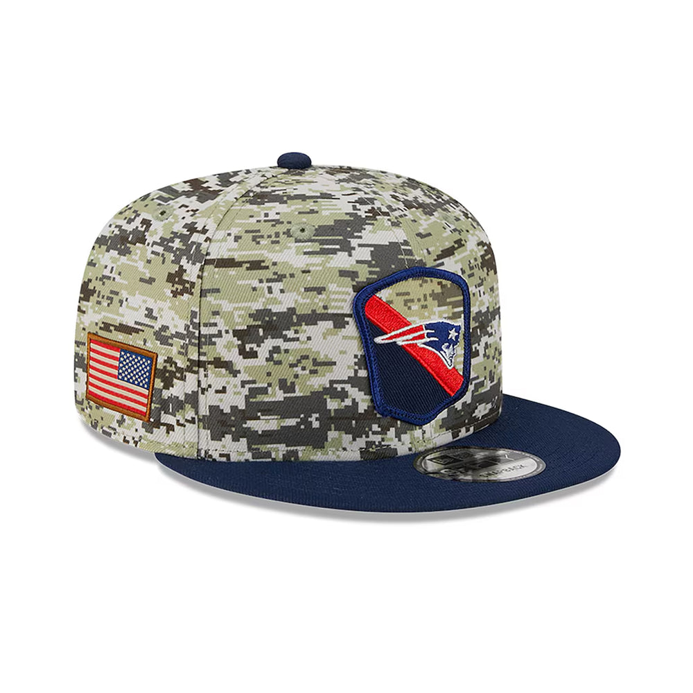 Gorra NFL New Era Nueva Inglaterra Patriots 9Fifty Camu Verde Ajustable