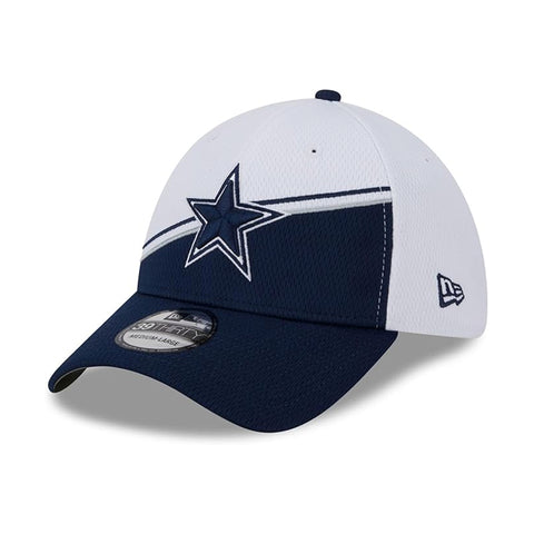 Gorra NFL New Era Dallas Cowboys 39Thirty Blanco Rojo