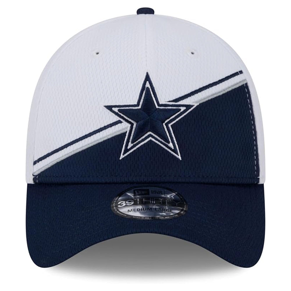 Gorra NFL New Era Dallas Cowboys 39Thirty Blanco Rojo