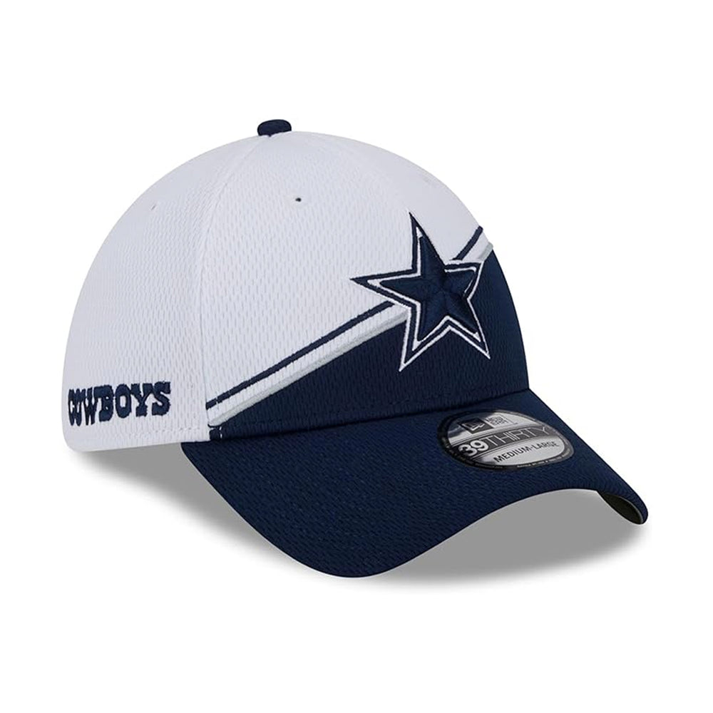 Gorra NFL New Era Dallas Cowboys 39Thirty Blanco Rojo