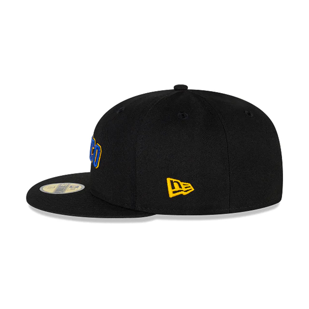 Gorra Beisbol Softbol New Era Charros Jalisco 59Fifty Negro Azul