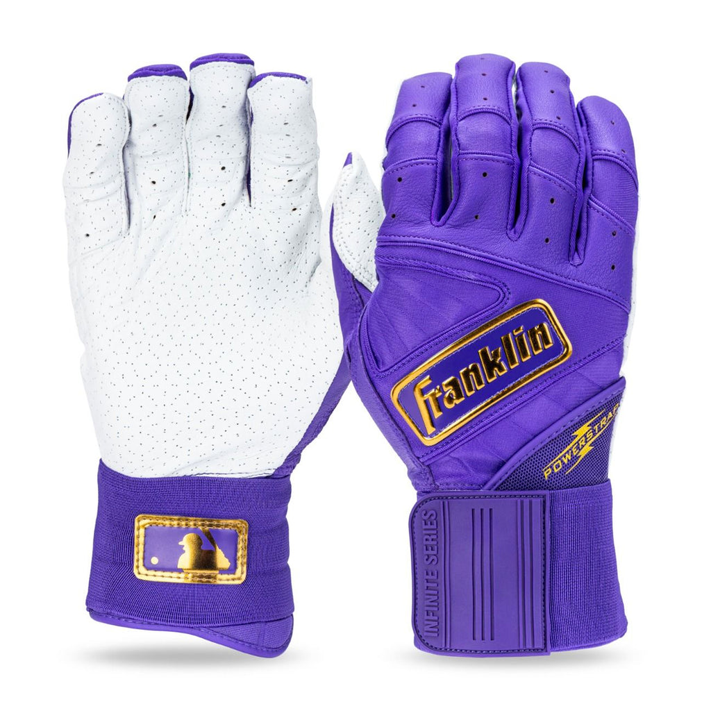 Guanteletas Beisbol Franklin Powerstrap Infinite Series Morado ADULTO