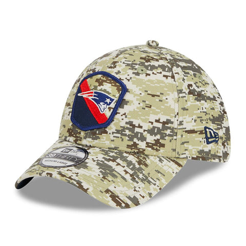 Gorra NFL New Era Nueva Inglaterra Patriots 39Thirty Camu Verde Ajustable