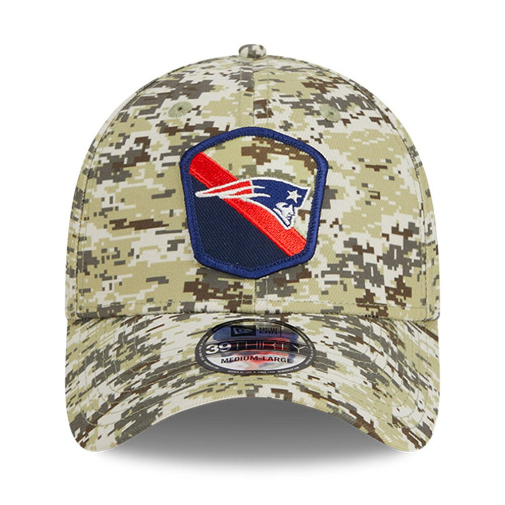 Gorra NFL New Era Nueva Inglaterra Patriots 39Thirty Camu Verde Ajustable