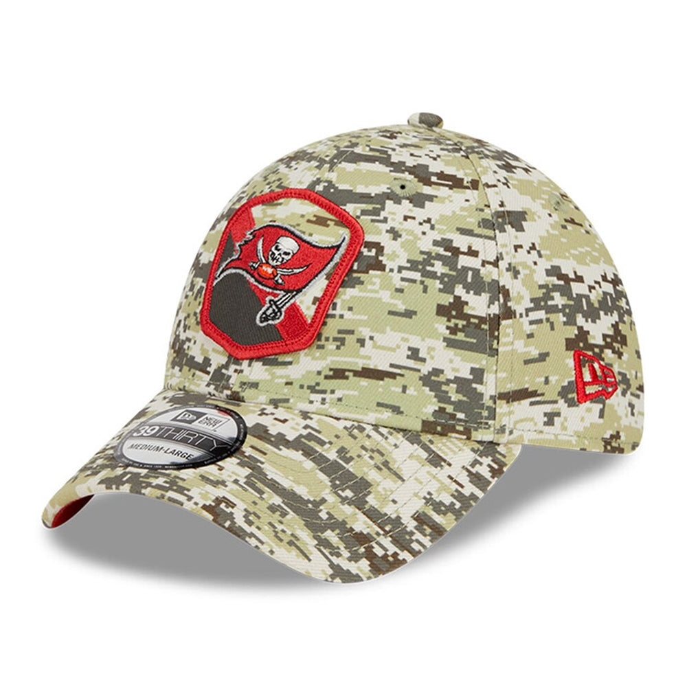 Gorra NFL New Era Tampa Bay Buccaneers 39Thirty Camu Verde Ajustable