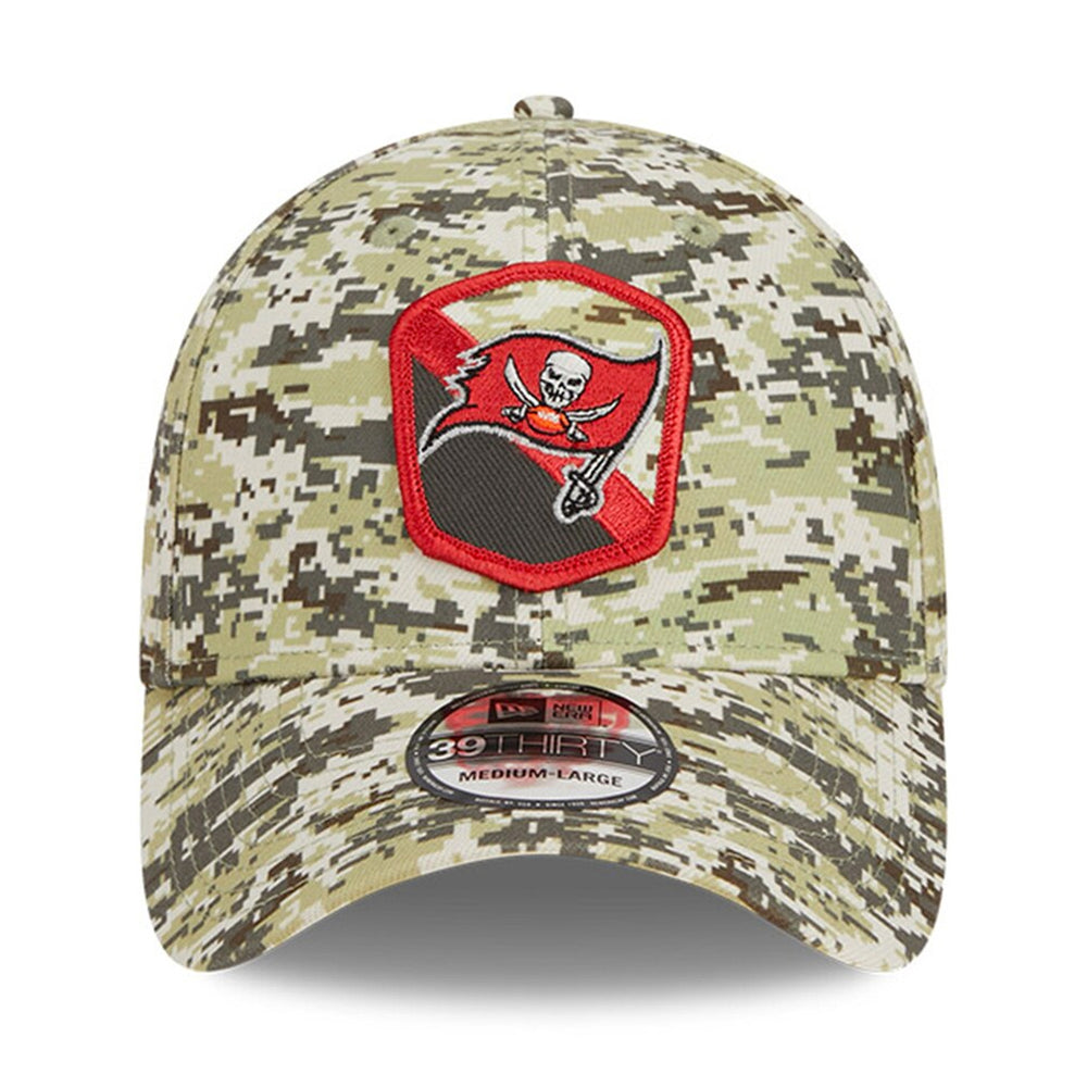 Gorra NFL New Era Tampa Bay Buccaneers 39Thirty Camu Verde Ajustable
