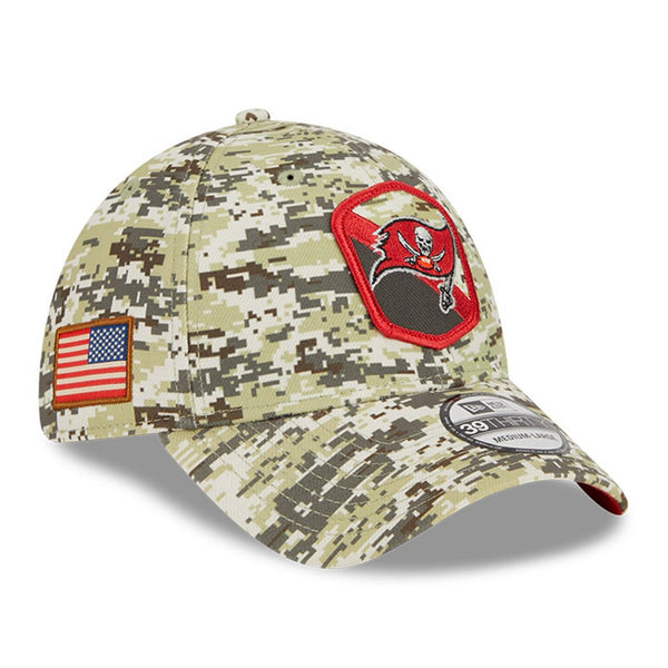 Gorra NFL New Era Tampa Bay Buccaneers 39Thirty Camu Verde Ajustable