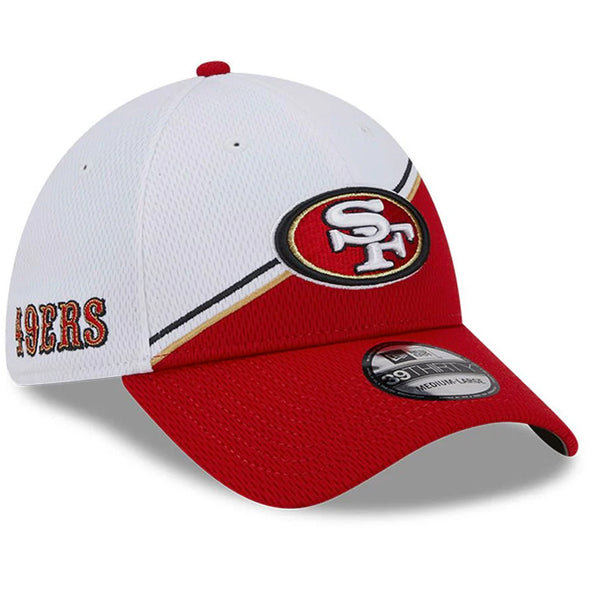 Gorra NFL New Era San Francisco 49ers 39Thirty Blanco Rojo