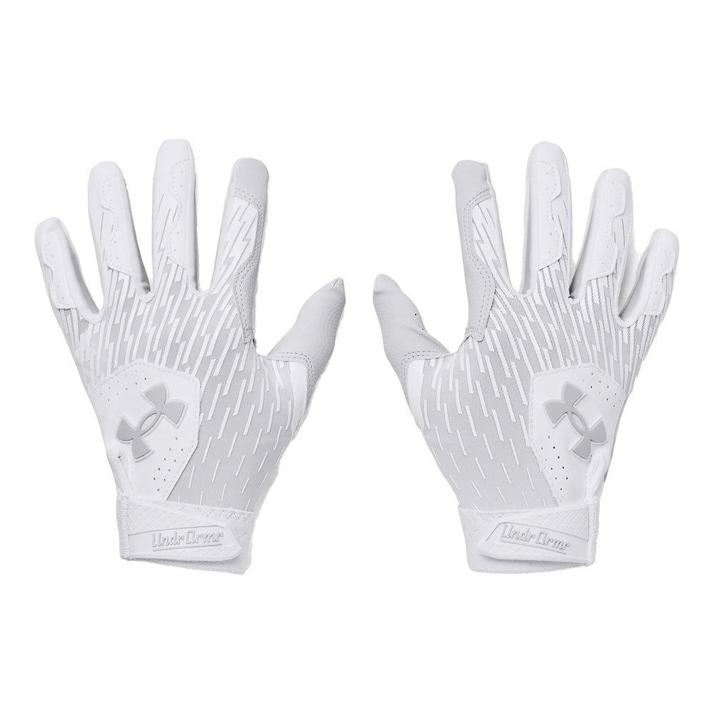 Guanteletas Beisbol Under Armour Clean Up Blanco Gris 3 a 6 años