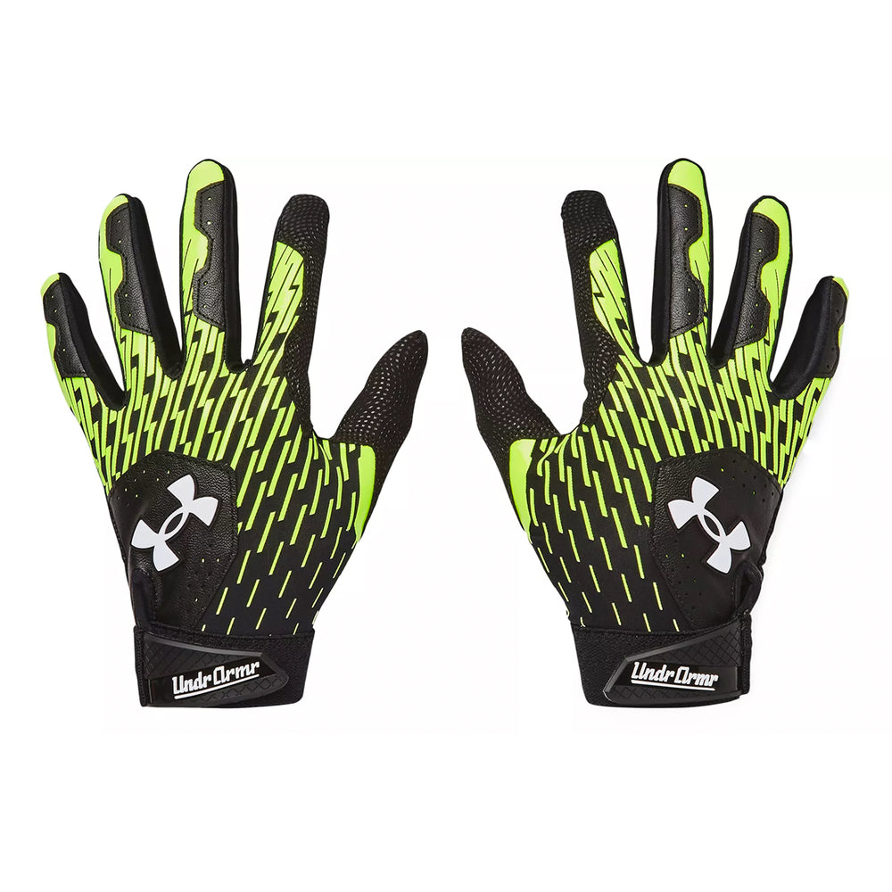 Guanteleta Beisbol Under Armour Clean Up Negro Verde INFANTIL