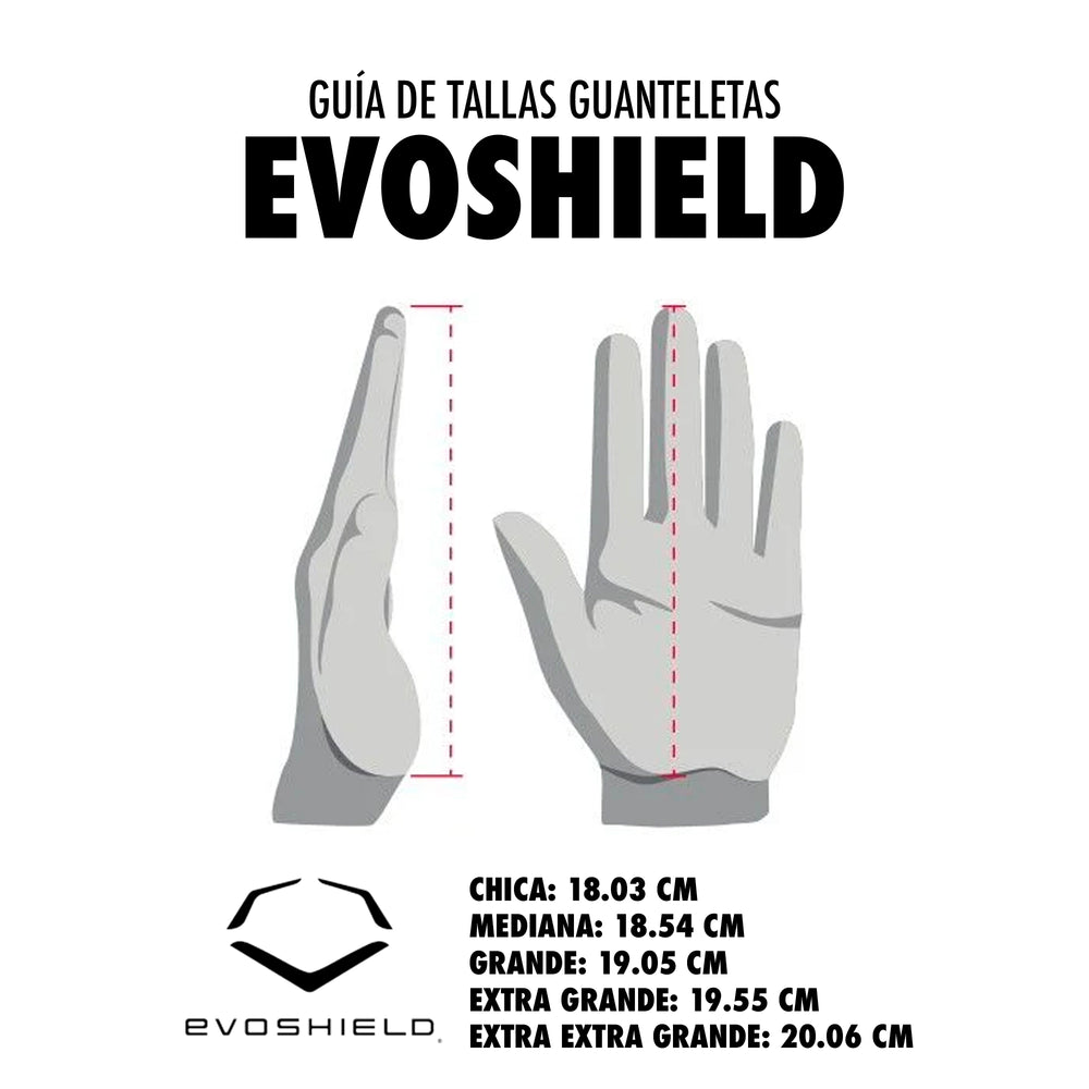 Guanteleta Beisbol Evoshield Daze Negro ADULTO