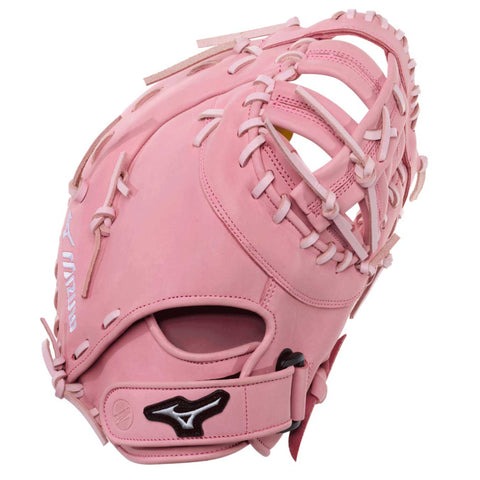 Guante Primera Base Softbol Mizuno MVP Prime GXF50PF5LP 13 in Blanco Rosa ADULTO